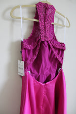 NEW Alyce Paris Raspberry Pink Lace Top Dress | 4