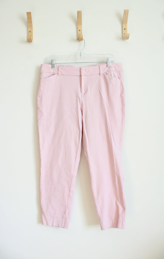 Old Navy Pixie Pink Ankle Pants | 14
