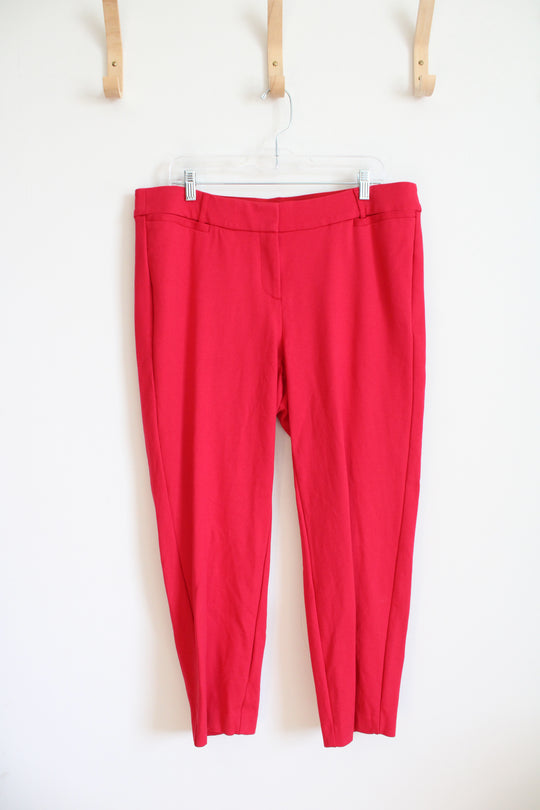 Lane Bryant The Allie Red Pants | 16