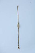 14K Yellow Gold Filigree Design Bracelet