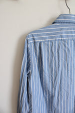 Abercrombie & Fitch Blue and White Striped Button Down | LG