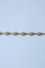 14K Yellow Gold Filigree Bracelet