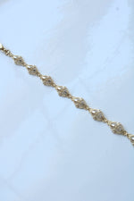 14K Yellow Gold Filigree Bracelet