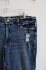 NWT Scoop Benton Straight Ankle Distressed Jeans | 16