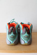 Nike Lebron 12 NSRL Turquoise & Gray Basketball Shoes | Size 5Y