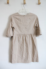 NEW Kim And Proper Tan Bell Sleeve Dress | XXS