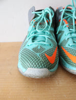 Nike Lebron 12 NSRL Turquoise & Gray Basketball Shoes | Size 5Y