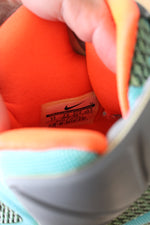 Nike Lebron 12 NSRL Turquoise & Gray Basketball Shoes | Size 5Y