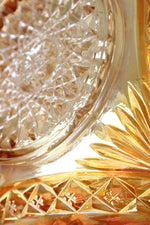 Vintage Imperial Glass Marigold Hobstar Bowl
