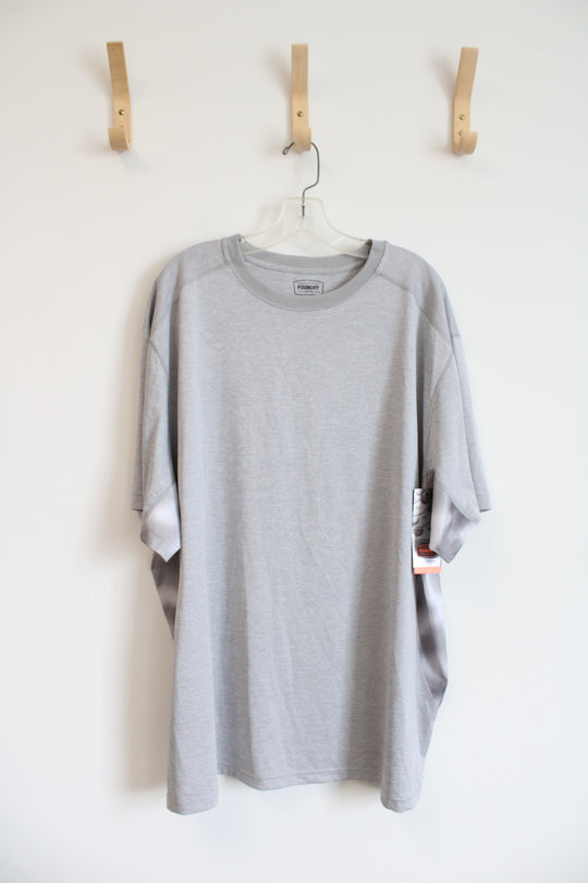 The Foundry Supply Co. Light Gray Athletic Shirt | 2XL