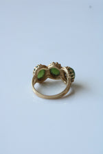 Jade Vintage 14K Yellow Gold Ring | Size 5