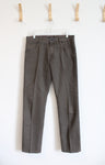 Alberto Modern Fit Vintage Twill Stone Brown Jeans | 33X32