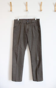 Alberto Modern Fit Vintage Twill Stone Brown Jeans | 33X32