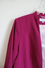 NEW Calvin Klein Magenta Blazer | 18W