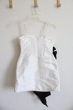 Aje White and Black Mini Dress | 8