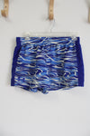 Under Armour Blue White Patterned Short | Youth XL (16/18)