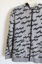 Shaun White Gray Black Patterned Jacket | Youth L (14)