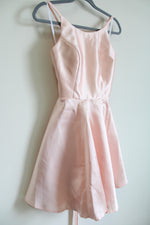 NEW Aylce Paris Shell Peach Pink Taffeta Dress | 8