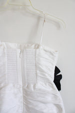 Aje White and Black Mini Dress | 8