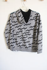 Shaun White Gray Black Patterned Jacket | Youth L (14)