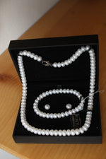 Honora Freshwater Pearl Necklace Bracelet and Earrings Set
