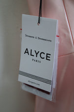 NEW Aylce Paris Shell Peach Pink Taffeta Dress | 8