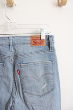 Levi's 721 High Rise Distressed Skinny Jeans | 30