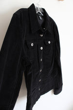 Rafaella Black Corduroy Jacket | L