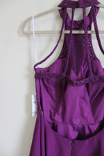 NEW Alyce Paris Purple Plum Chiffon 2652 Dress | 6
