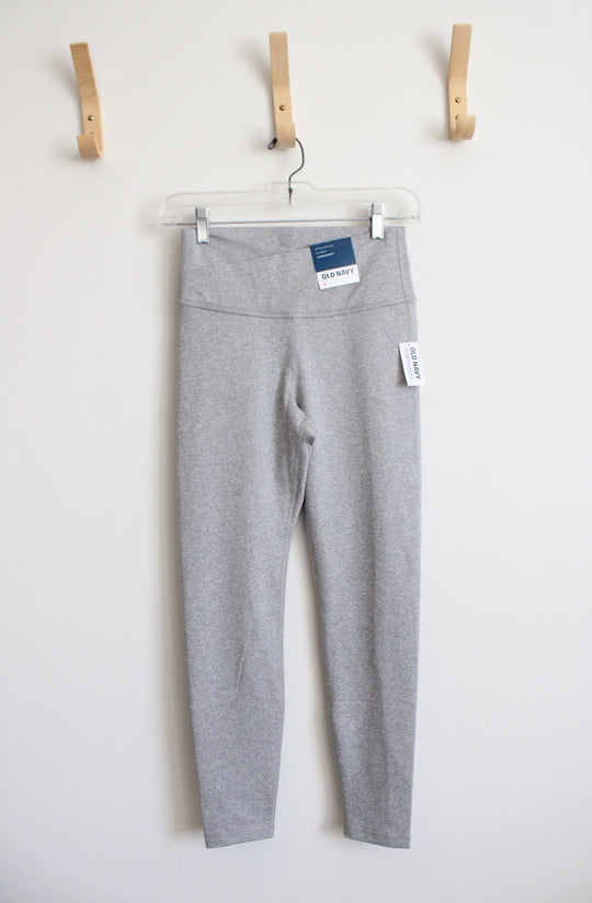 NEW Old Navy Extra High Rise 7/8 Ankle Gray Leggings | S