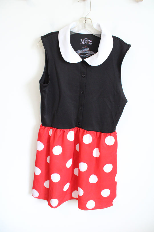 Disney Minnie Mouse Polka Dotted Dress | XL