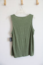 NWT Absolutely Famous Greet Sleeveless Top | M