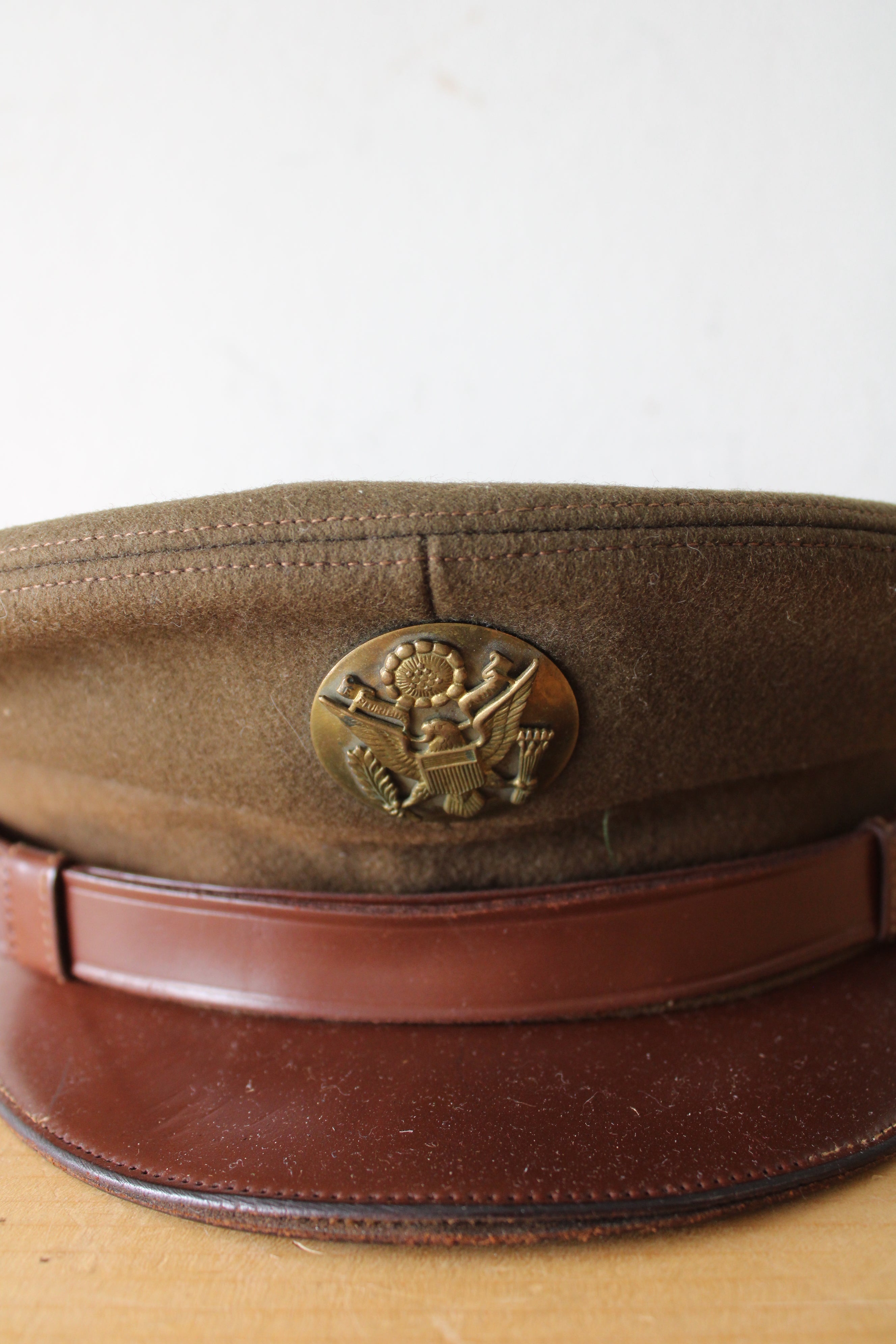 WW2 U.S. Army Wool Visor Cap