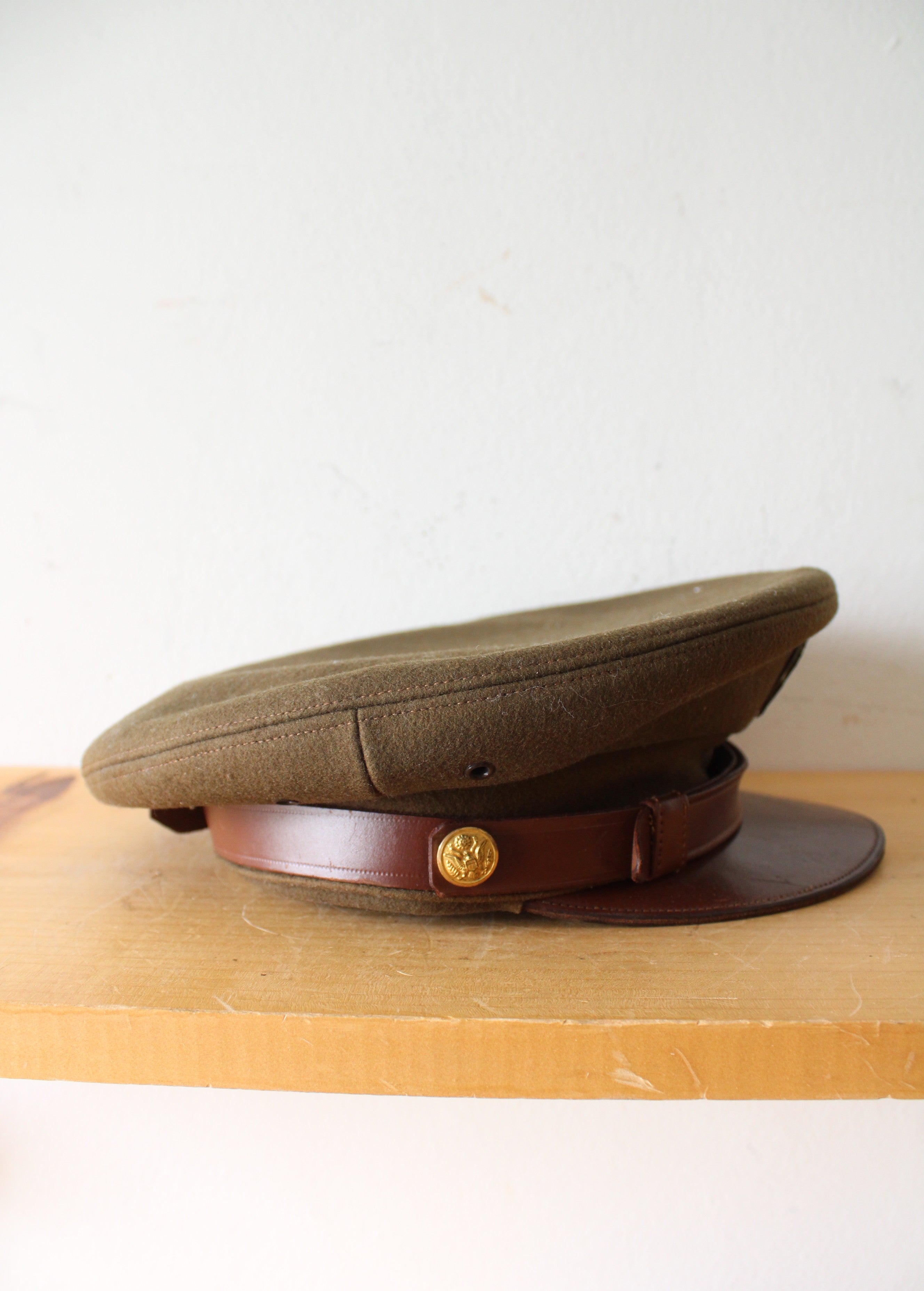WW2 U.S. Army Wool Visor Cap