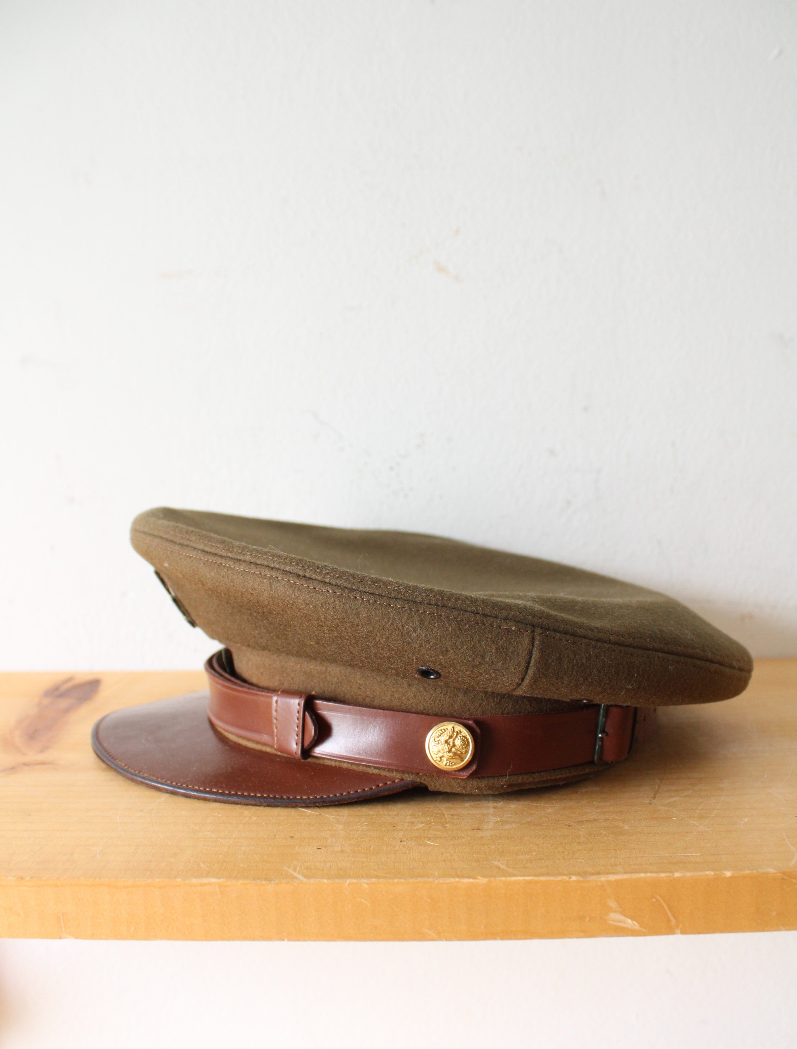 WW2 U.S. Army Wool Visor Cap