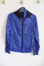 Soia + Kyo Blue Water Resistant Jacket | S Petite