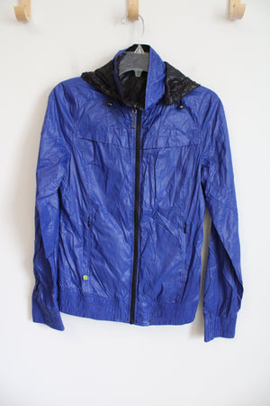 Soia + Kyo Blue Water Resistant Jacket | S Petite