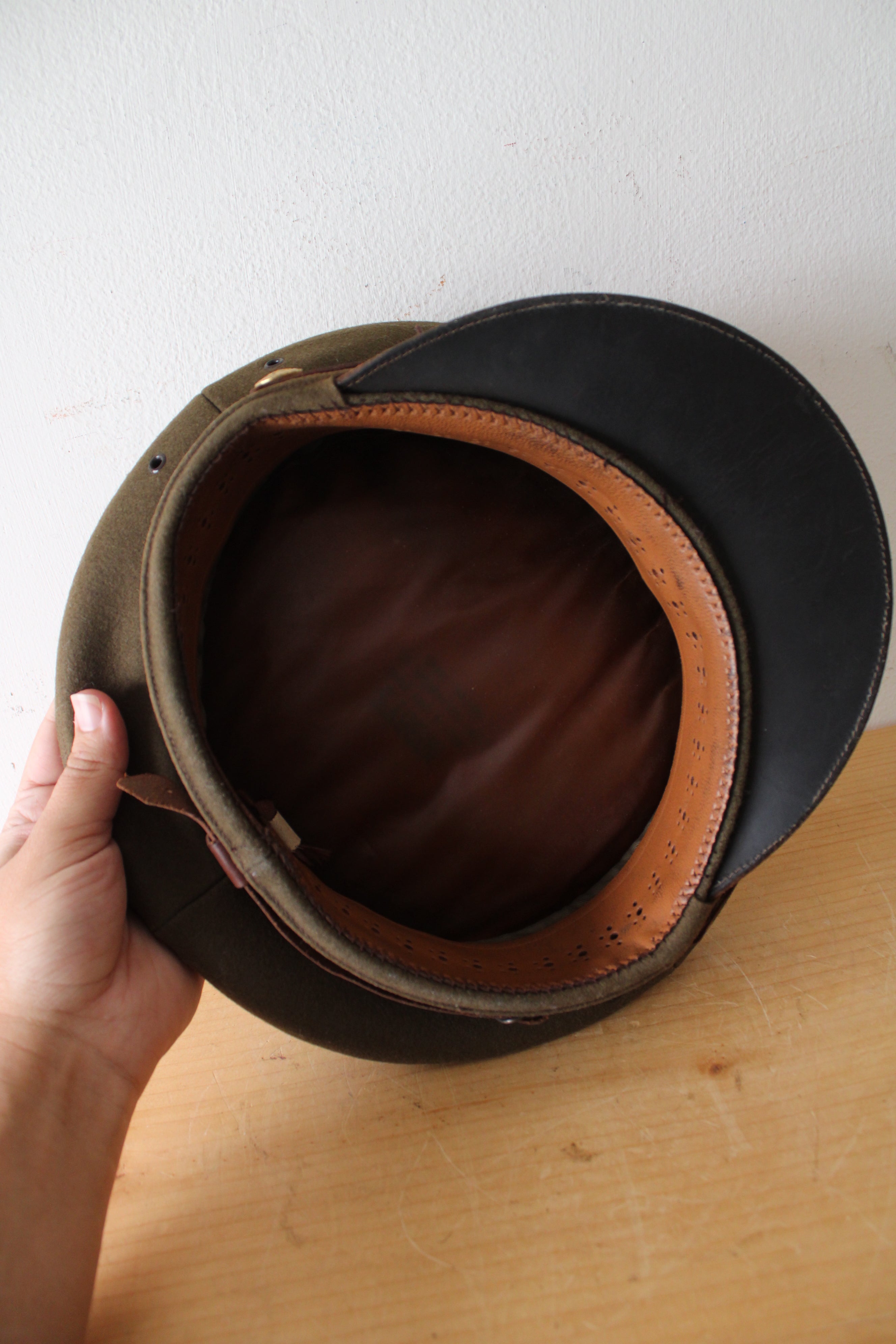 WW2 U.S. Army Wool Visor Cap