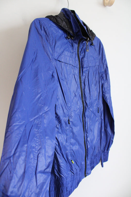 Soia + Kyo Blue Water Resistant Jacket | S Petite