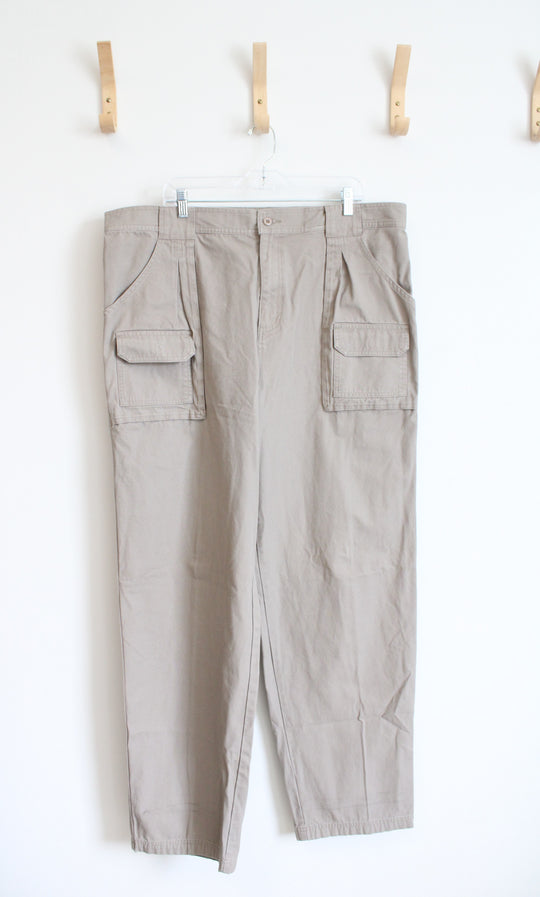 Cabela's Classic Fit Tan Cargo Pants | 40X36
