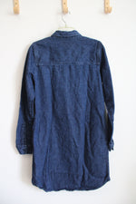 United By Blue Dark Wash Denim Long Sleeved Dress | S