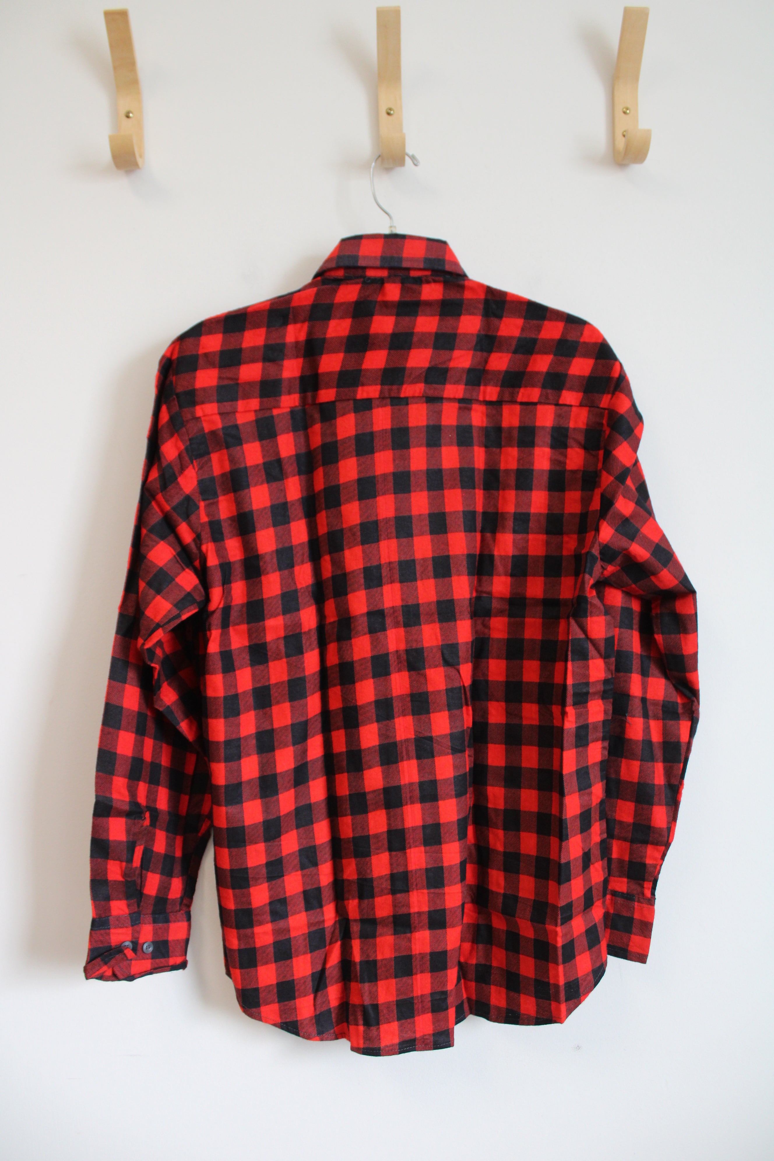 NEW Townsend & Lake Red & Black Buffalo Plaid Button Down Shirt | M