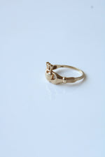 10K Yellow Gold Claddagh Ring | Size 7