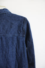 United By Blue Dark Wash Denim Long Sleeved Dress | S