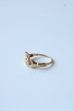 10K Yellow Gold Claddagh Ring | Size 7