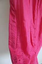 NEW Ali Ro Pink Eyelet Silk Blend Dress | 6
