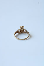 10K Yellow Gold Claddagh Ring | Size 7