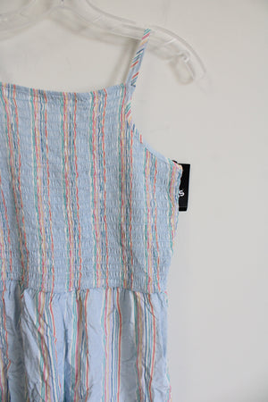 NEW Art Class Smocked Blue Romper | Youth XXL (16/18)