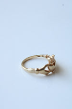 10K Yellow Gold Claddagh Ring | Size 7