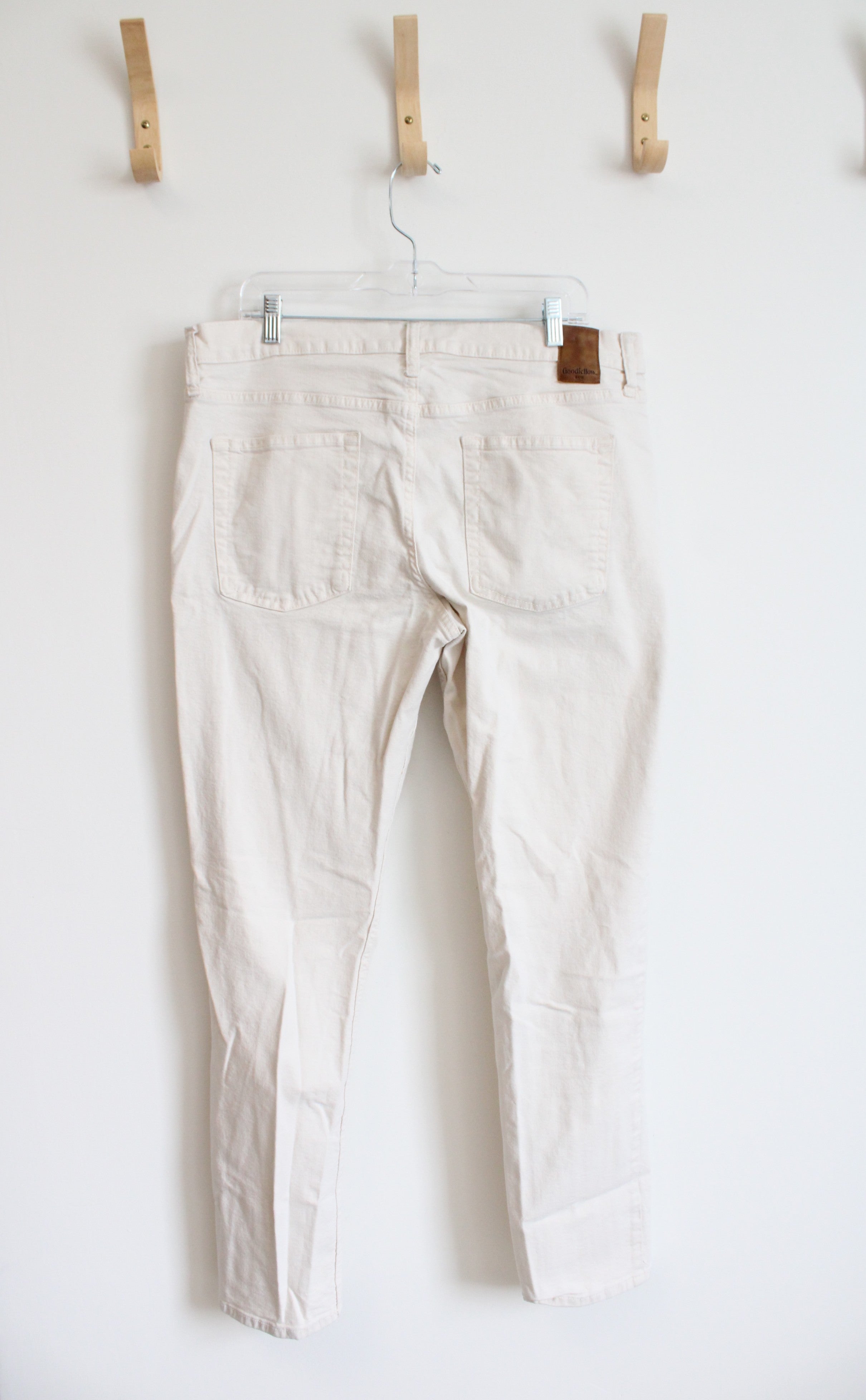 Goodfellow Total Flex Slim Cream Jeans | 38X32